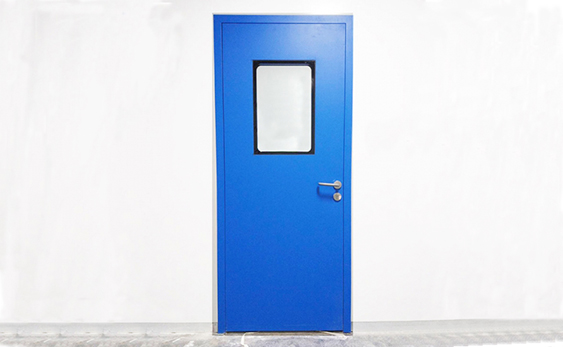 Porta in acciaio per camera bianca